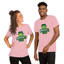 Brick N' Stein Minifigur Monsterkopf Unisex T-Shirt