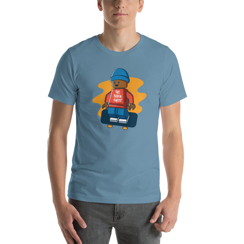 Skateboarding MiniFigure Unisex t-shirt