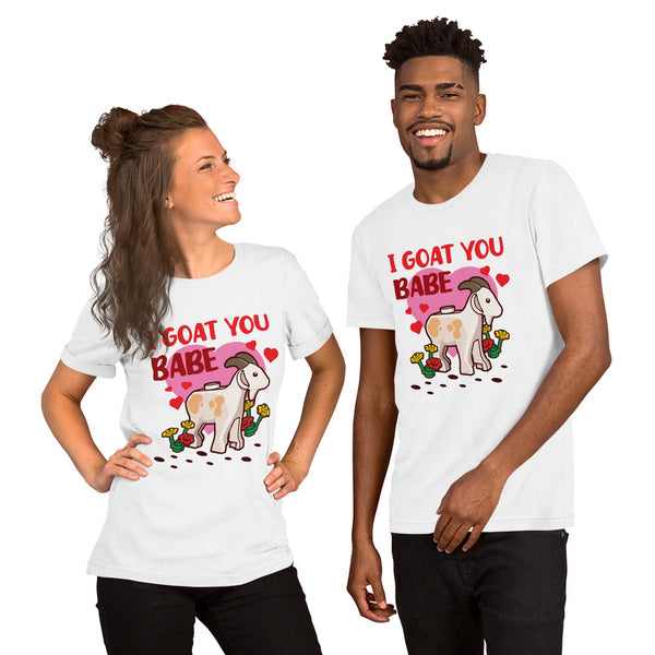 I Goat You Babe Valentines Love Building Animal Minifigure Unisex T-shirt