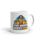 Piraten-Minifigurentruhe, weiß glänzende Tasse