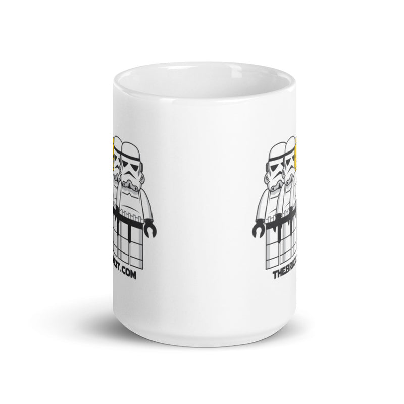Stormtrooper Minifigures White glossy mug
