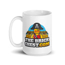 Piraten-Minifigurentruhe, weiß glänzende Tasse