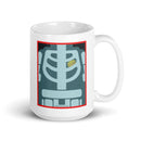 Xray Brick in Chest Weiß glänzende Tasse