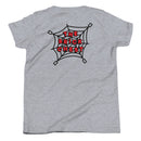 Custom Spidey Minifigure Head Youth Short Sleeve T-Shirt