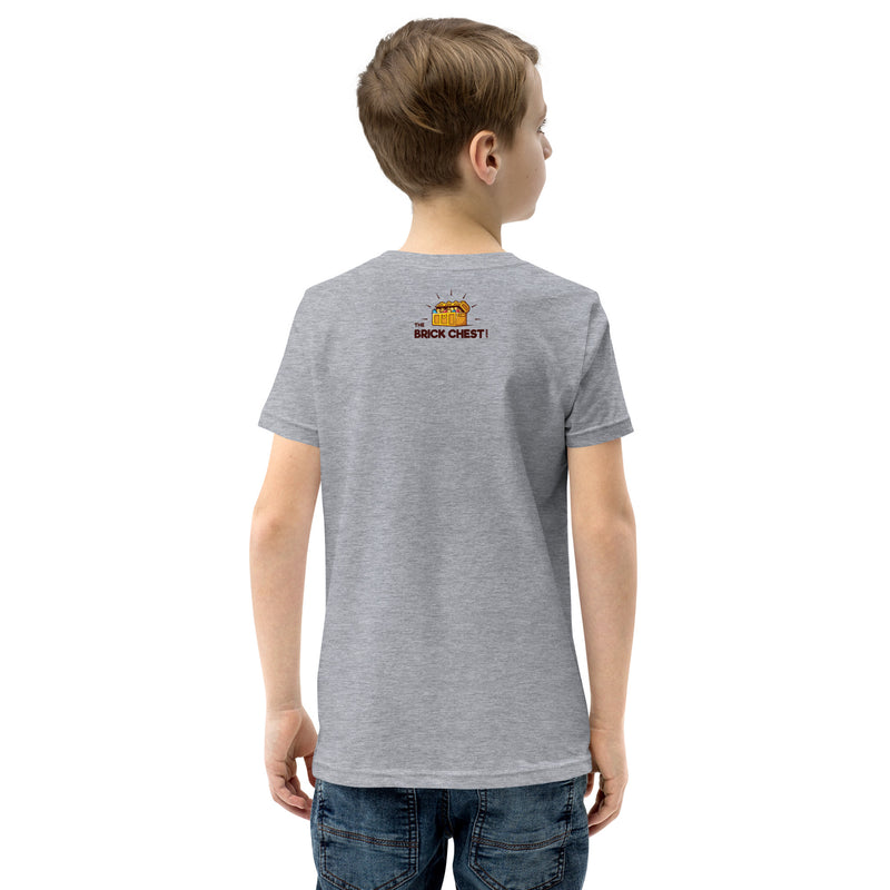 Building Bricks Best Friends T-Shirt für Jugendliche, kurzärmelig