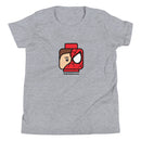 Custom Spidey Minifigure Head Youth Short Sleeve T-Shirt