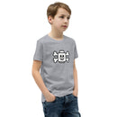 Brick Skelett Minifigur Kopf Pirat Crossbones Flagge Jugend Kurzarm T-Shirt