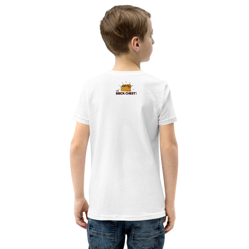 Building Bricks Best Friends T-Shirt für Jugendliche, kurzärmelig
