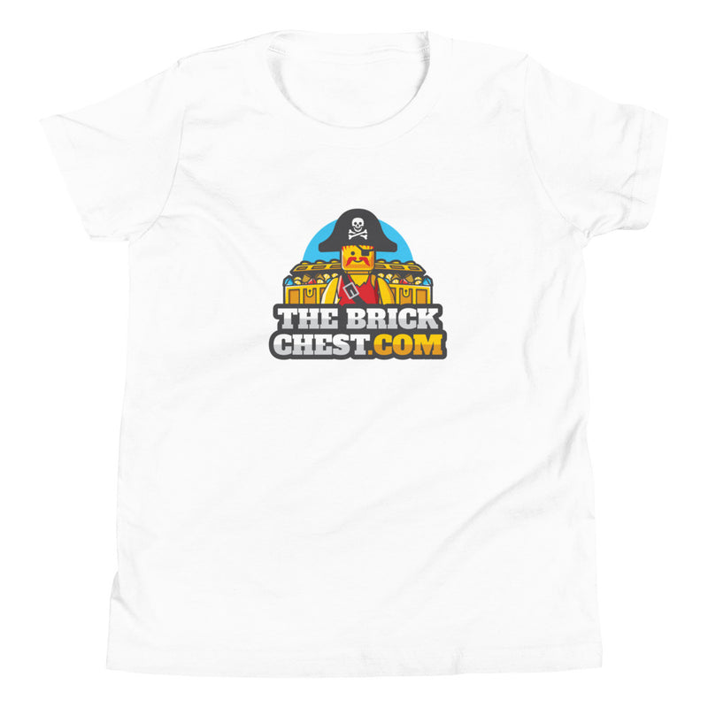 Pirate Captain Minifigure Youth Short Sleeve T-Shirt